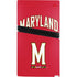 University of Maryland Collegiate Text Red PS5 Pro Console Skin